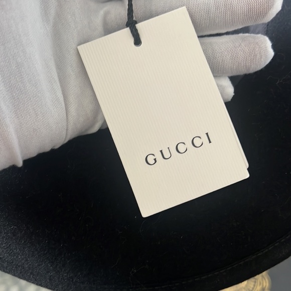 Gucci Rabbit Felt Fedora size 57 - Picture 5 of 15